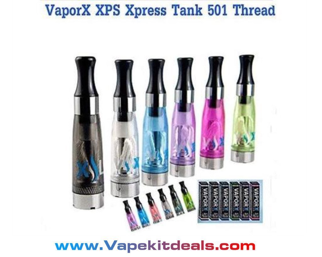 VaporX 510 THREAD 1.6 ML REFILL TANK / COIL VAPEKITDEALS VaporX 510 THREAD 1.6 ML REFILL TANK / COIL VAPEKITDEALS