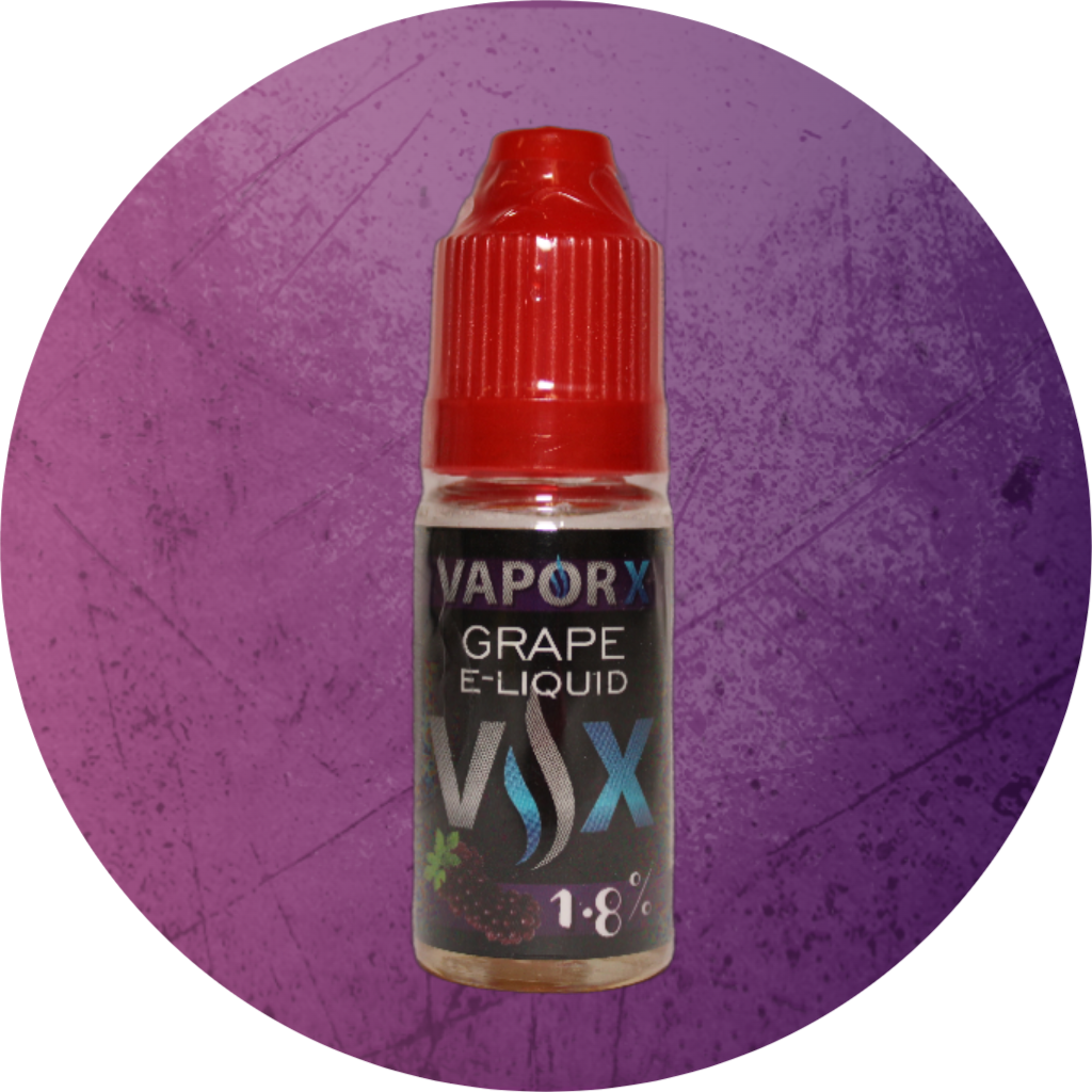 VaporX GRAPE 1.8 NICOTINE 10 ML-VAPEKITDEALS-VAPEKITDEALS