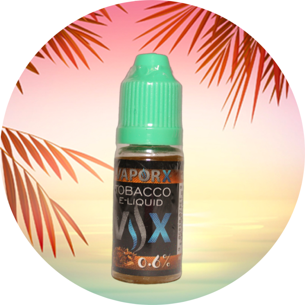 VaporX TOBACCO 0.6 NICOTINE 10 ML VAPEKITDEALS VaporX TOBACCO 0.6 NICOTINE 10 ML VAPEKITDEALS