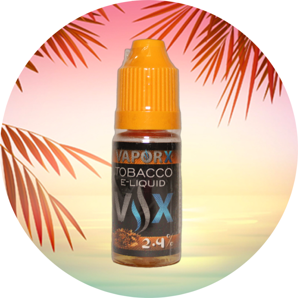VaporX TOBACCO 2.4 NICOTINE 10 ML-E-liquids-Vapekitdeals-VAPEKITDEALS