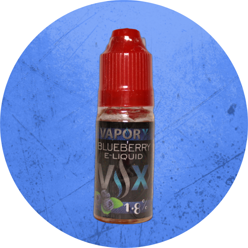 VaporX BLUEBERRY 1.8 NICOTINE 10 ML-VAPEKITDEALS-VAPEKITDEALS 