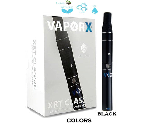 VaporX XRT Dry or Wet Herb Wax/Oil Kit-Vaporizers-Vapekitdeals-BLACK-VAPEKITDEALS 